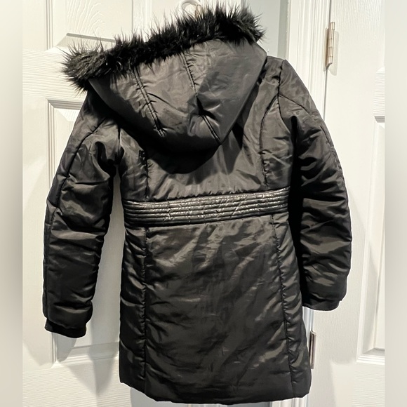 Girls Guess Winter Coat Sz 14 - Picture 3 of 3